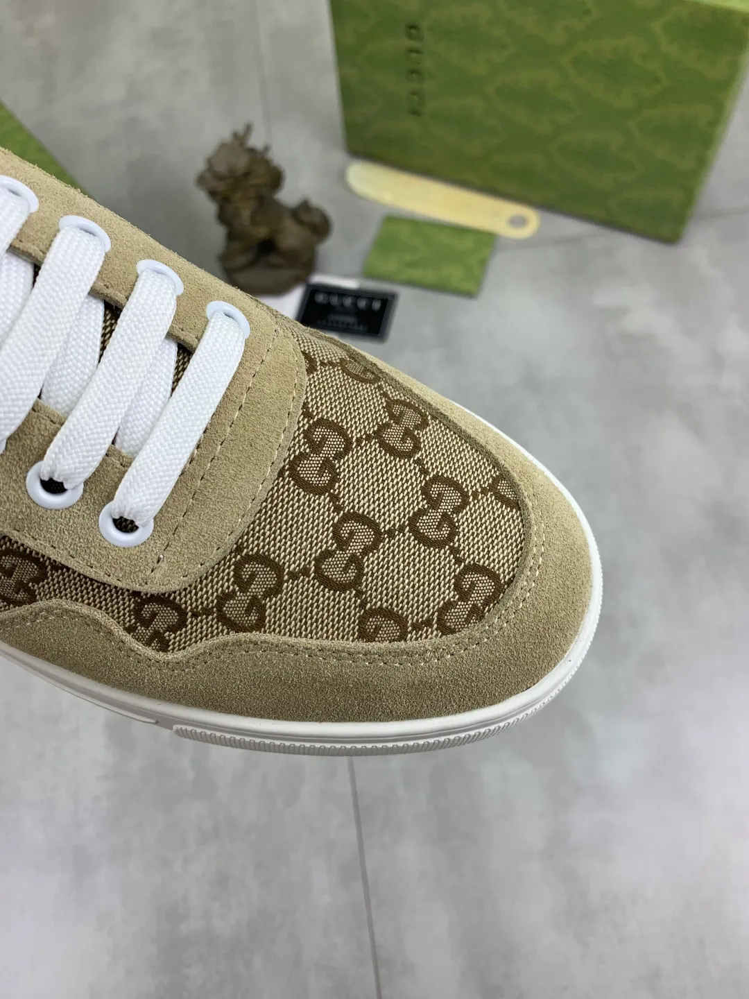Men's men's shoes 💰P440💰 [New model] (GUCCI) official website's latest 🎁🎁casual and fashionable men's shoes 👟, hot style 💥 style is simple and elegant, exclusive for trendy men. Unique official website's latest brand double G elements Original 👑Gucci decoration, fashionable and generous, the fabric is original frosted calfskin✅Fully imported first-layer pigskin lining, the official website specifies wear-resistant, lightweight original rubber casual outsole, the classic model is taken in real life🎬38-44 3️⃣ colors available